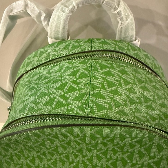 MICHAEL KORS Rhea Medium Signature Logo Backpack - Picture 3 of 7